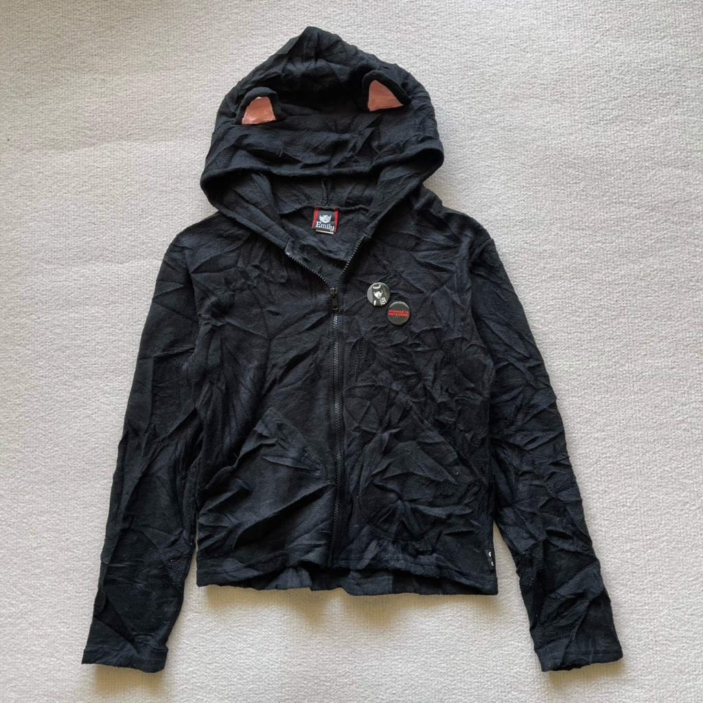 Emily zip hoodie (มือสอง)