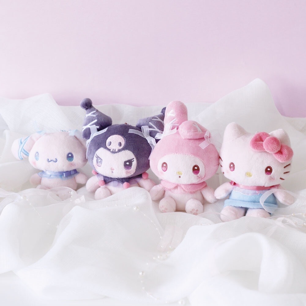 พร้อมส่ง! พวงกุญแจ Sanrio ballet core series keychain Kuromi, My melody, Kitty, Cinnamoroll