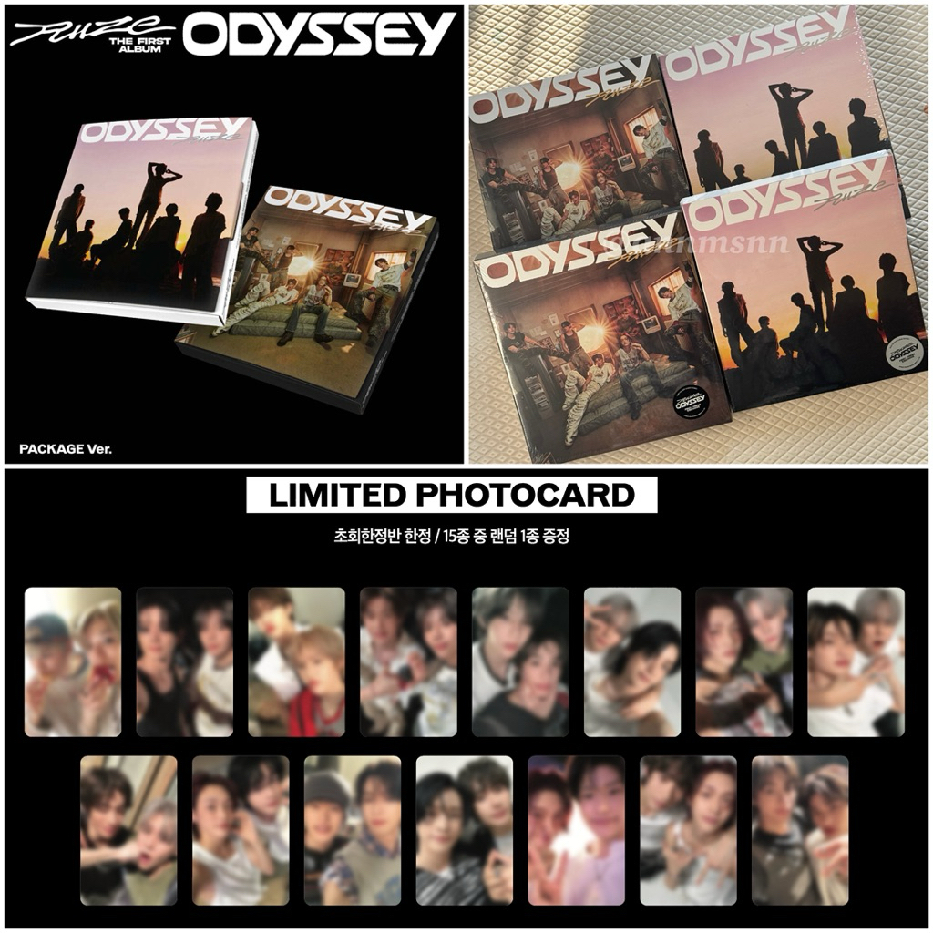 พร้อมส่ง🛒 อัลบั้ม (ไม่แกะซีล/ของครบ) RIIZE - THE 1st ALBUM ‘ODYSSEY’ - package ver. first edition ✅แ