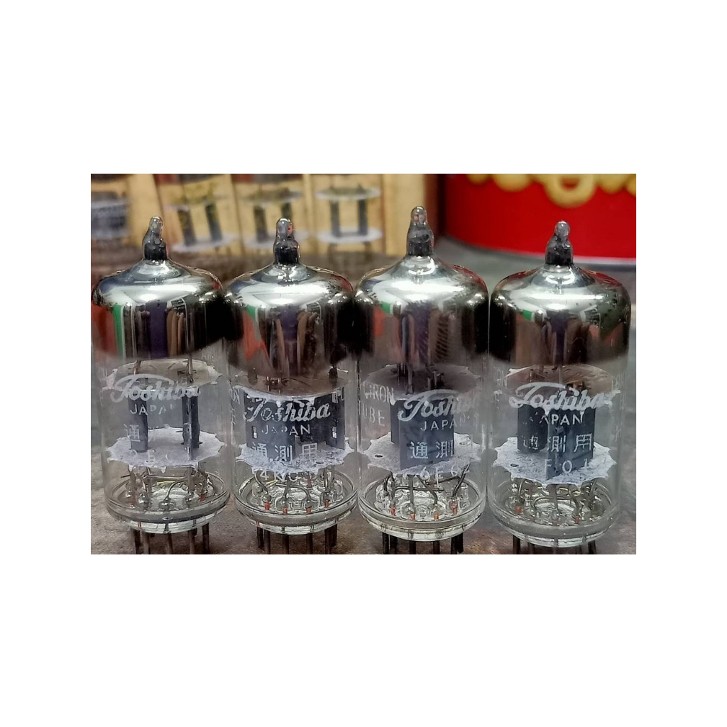 หลอดเบอร์12AT7 / 6201 มือสองของโตชิบ้า(ราคาต่อหลอด)ขายแล้วสองเหลือสองหลอด