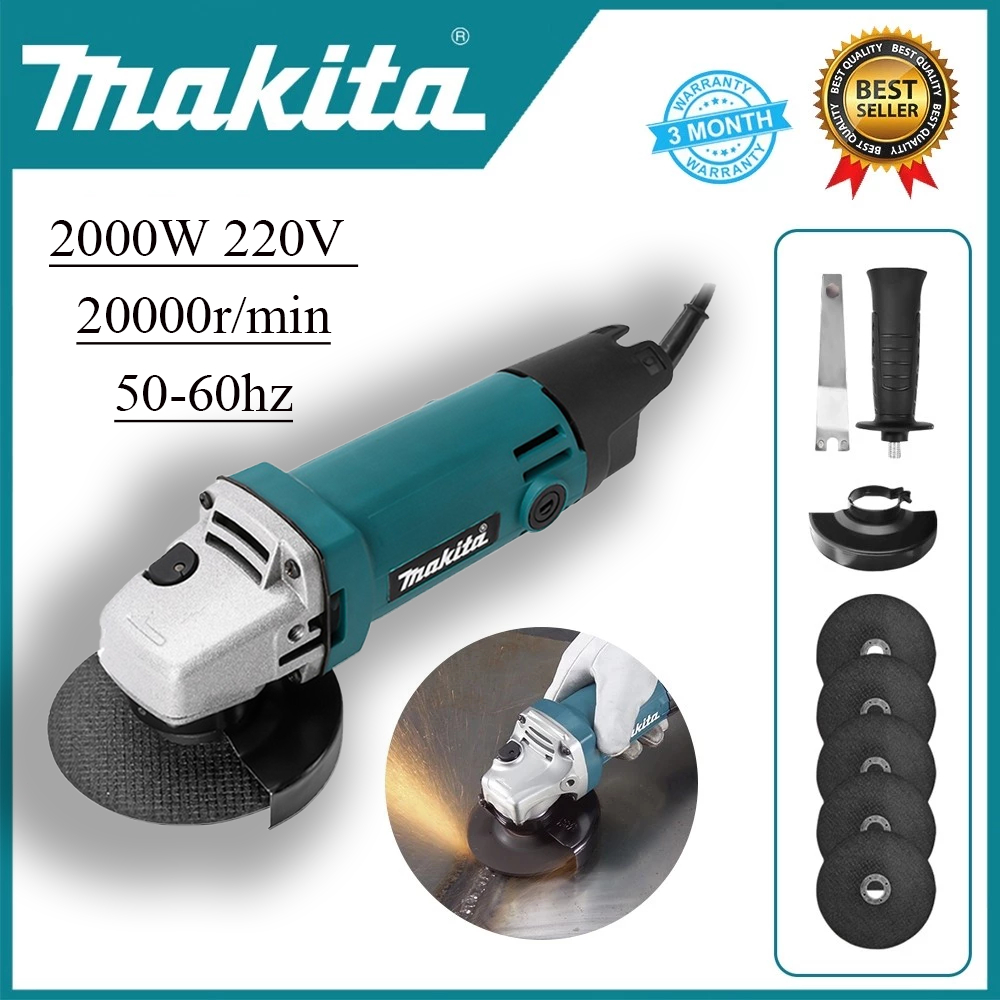 MAKITA เจียรไฟฟ้า หินเจีย ลูกหมูไฟฟ้า ลูกหมู สว่านไฟฟ้า อุปกรณ์ช่าง เครื่องเจีย ไฟฟ้า thailand ขัด เ