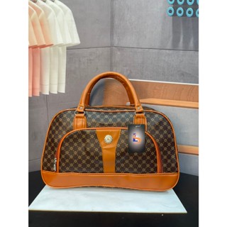 กระเป๋าเดินทาง แบบสะพายข้างแฟชั่น ลายกราฟฟิก ใบเล็ก รหัส686