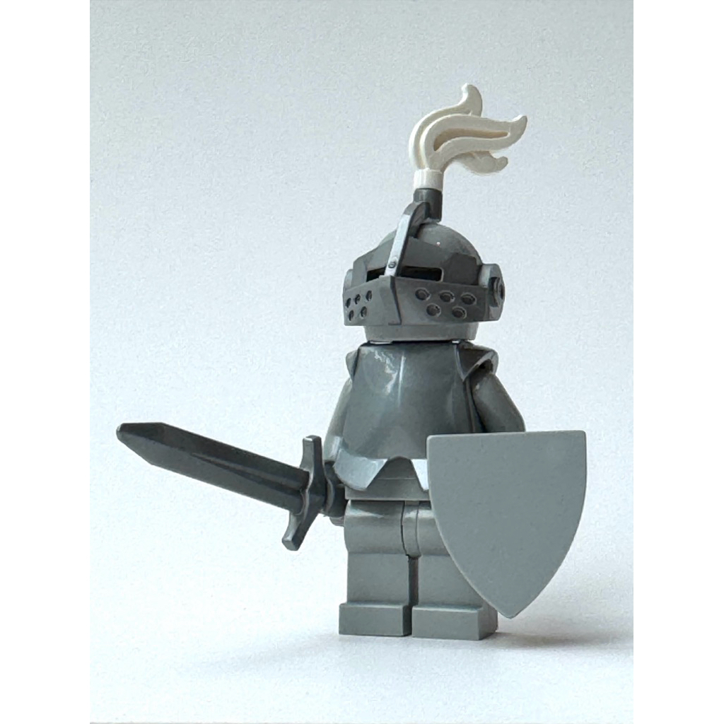 LEGO Minifigure Monochrome Knight