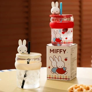 ของขวัญ 450 ML miffy Milk แก้วน้ำชานมถ้วยกาแฟผลไม้ถ้วย