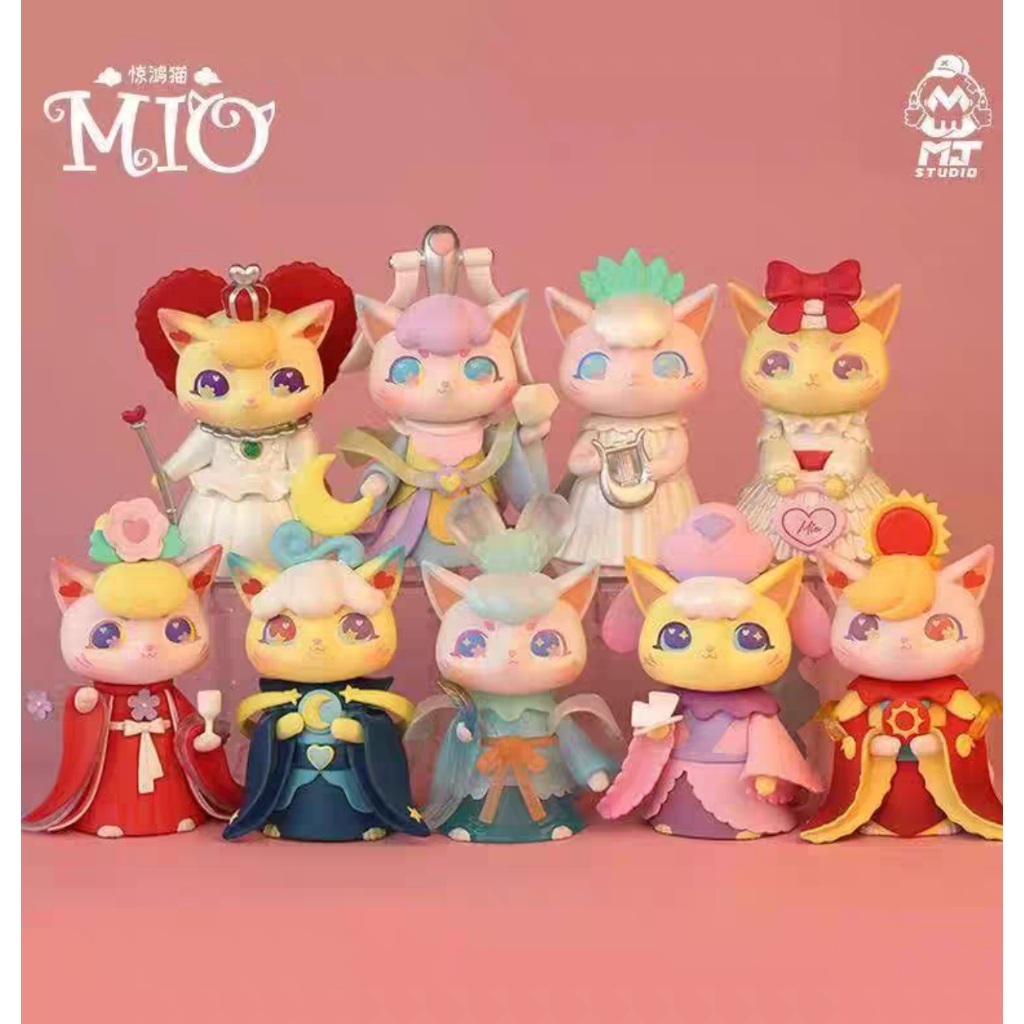 (สุ่ม/พร้อมส่ง🇹🇭) โมเดลแมว MIO Jinghong Cat Series Blind Box