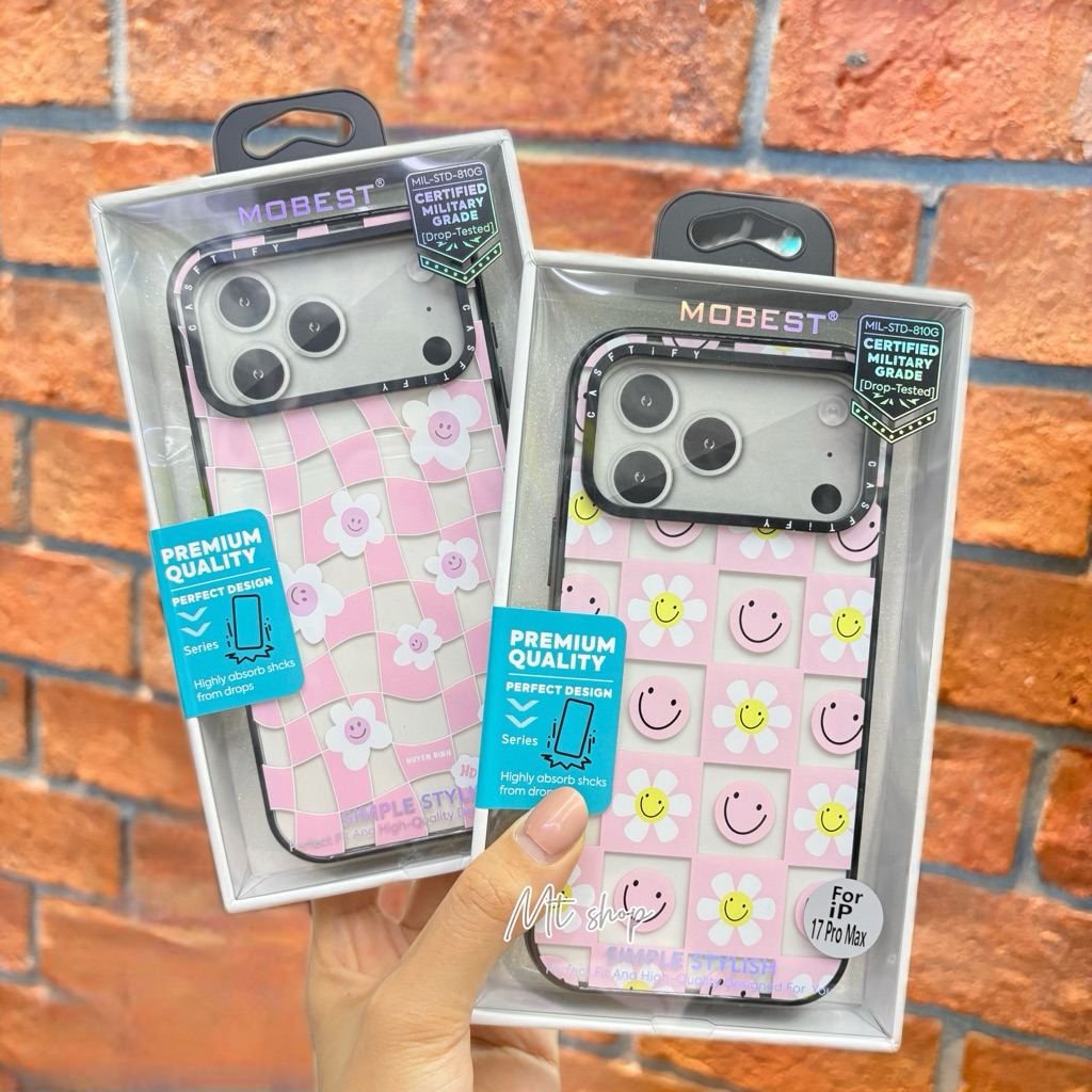 🎉Mobest Case ลายดอกไม้กันกระแทก สำหรับรุ่น iP 17pro 17promax
