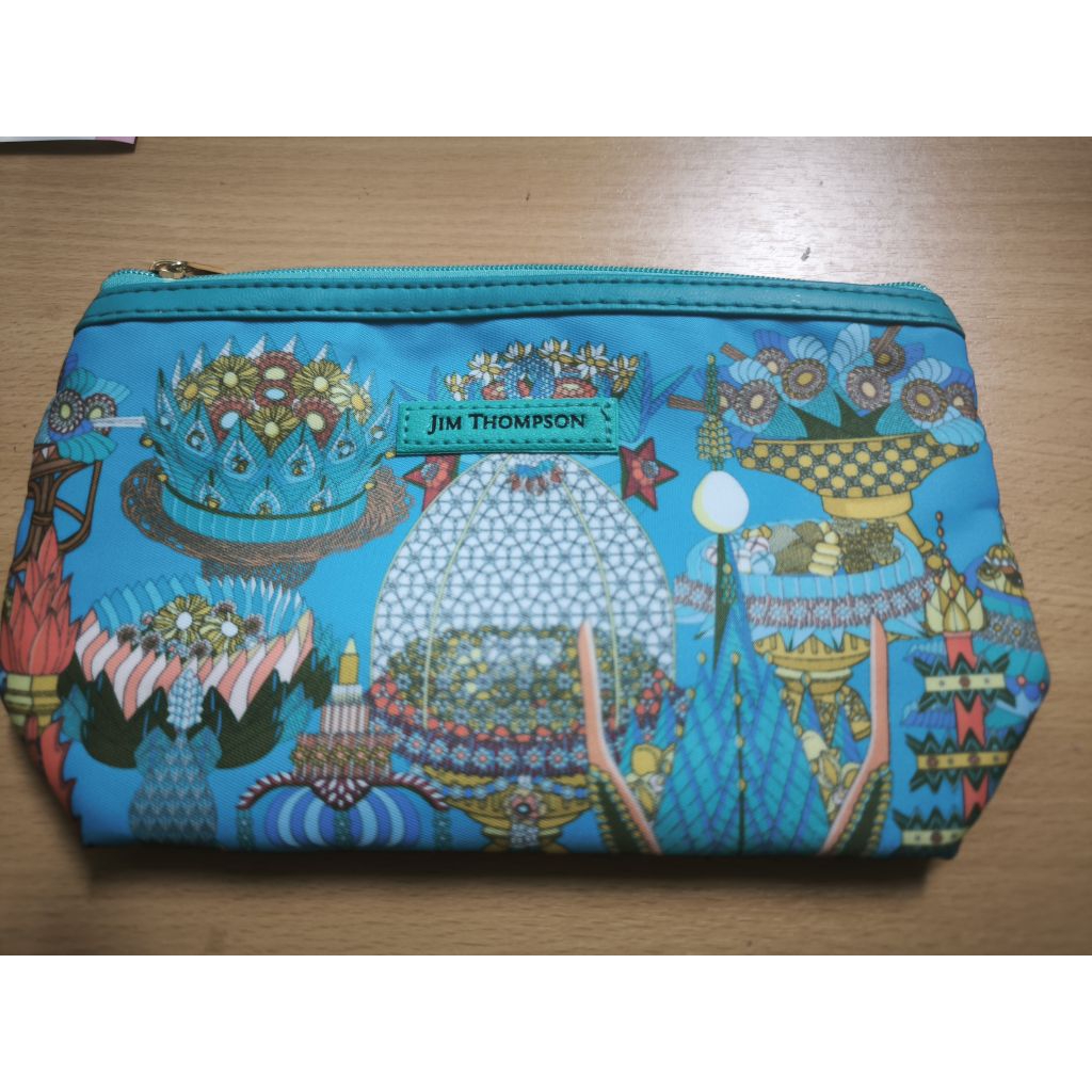 กระเป๋า Amenity kit ของการบินไทย Jim Thompson ของใหม่