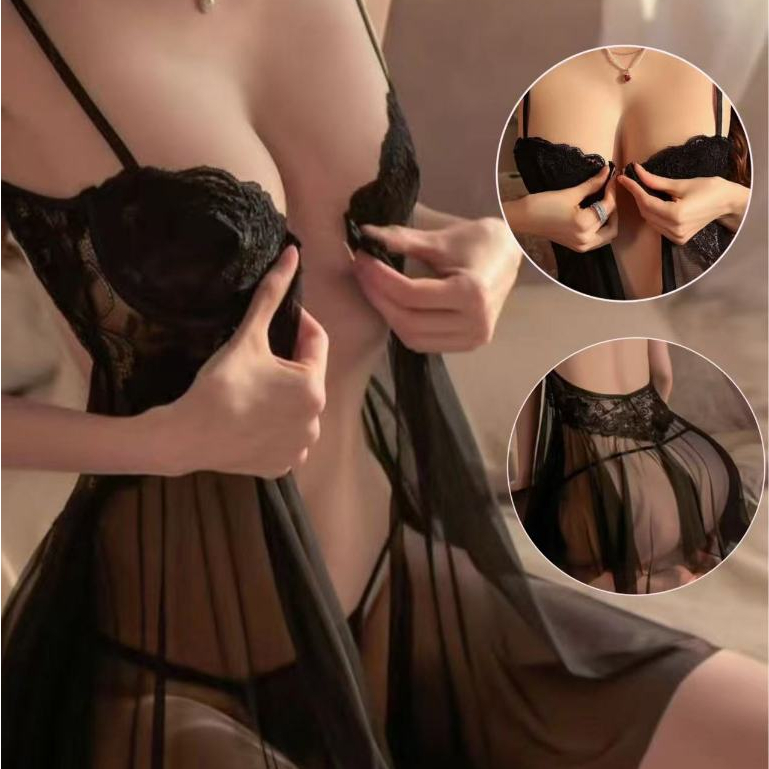 🍓ชุดนอนเซ็กซี่ ซีทรู ชุดนอนเซ็กซี่ไม่ยอมนอน ชุดนอนซีทรูอัลยาสุดเซ็กซี่ ไฮเอนด์ พร้อมส่งจากไทย008