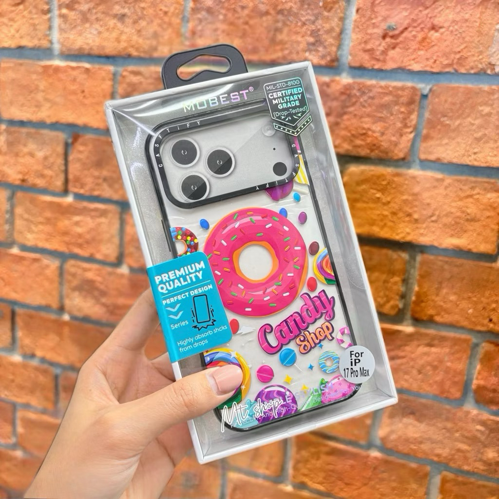 🎉Mobest Case กันกระแทก ลายขนมCandyshop สำหรับรุ่น iP 17pro 17promax 16promax