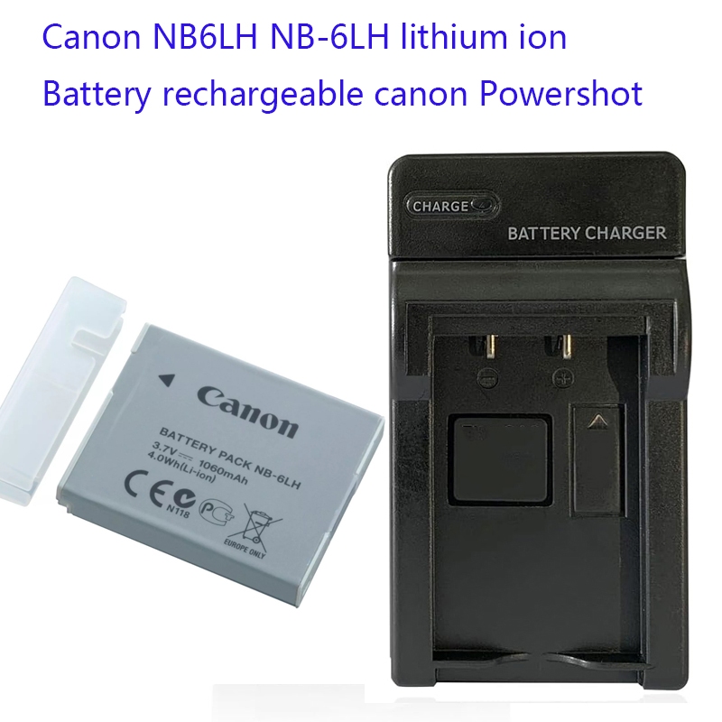 ต้นฉบับ Canon NB-6LH / NB-6L / NB-6 แบตเตอรี่ แท่นชาร์จ NB6LH / NB6L / NB6 / SLB-10A