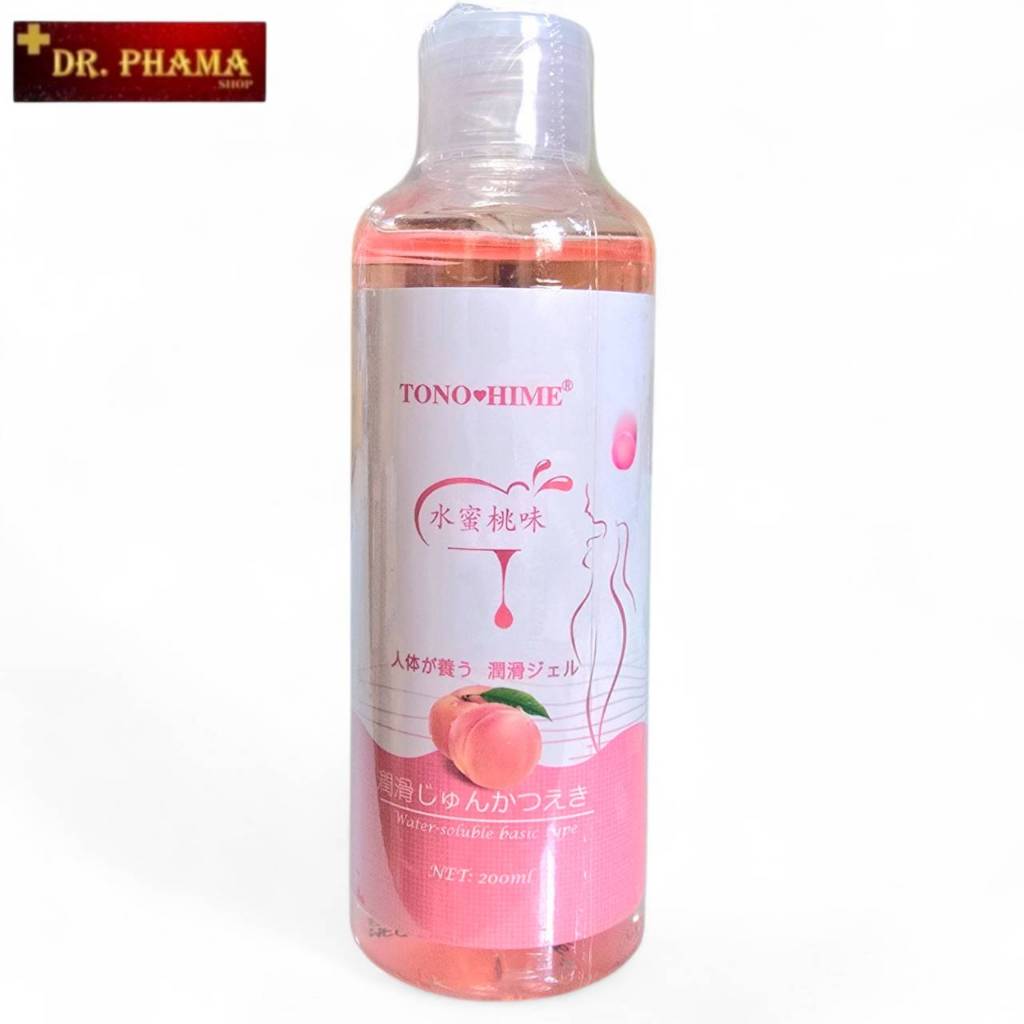 เจลหล่อลื่น โตโน ฮิเมะ เจลหล่อลื่น กลิ่นพีช ขนาด 200มล. Tono Hime Gel Water-Soluble Basic Type 200ml