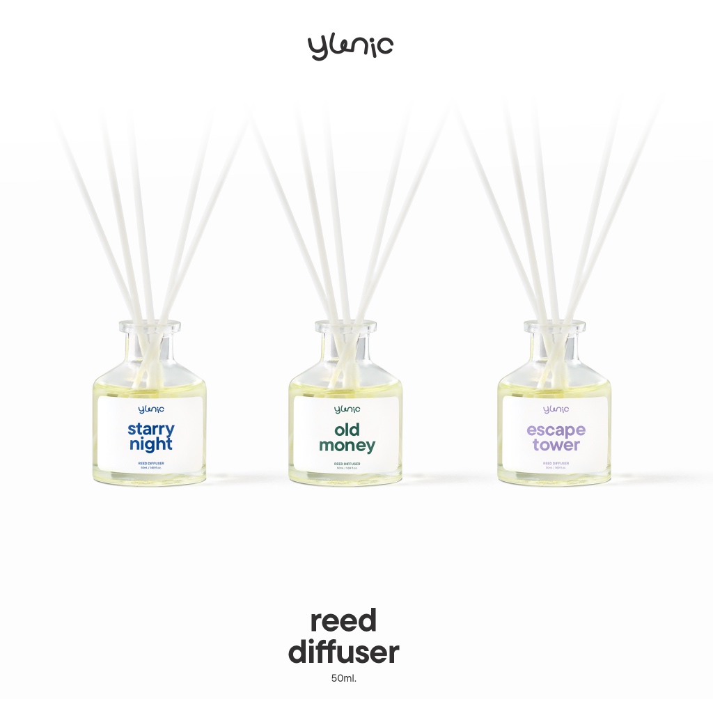 ก้านไม้หอมกระจายกลิ่น Yunic - Reed Diffuser ขนาด 50 ml.