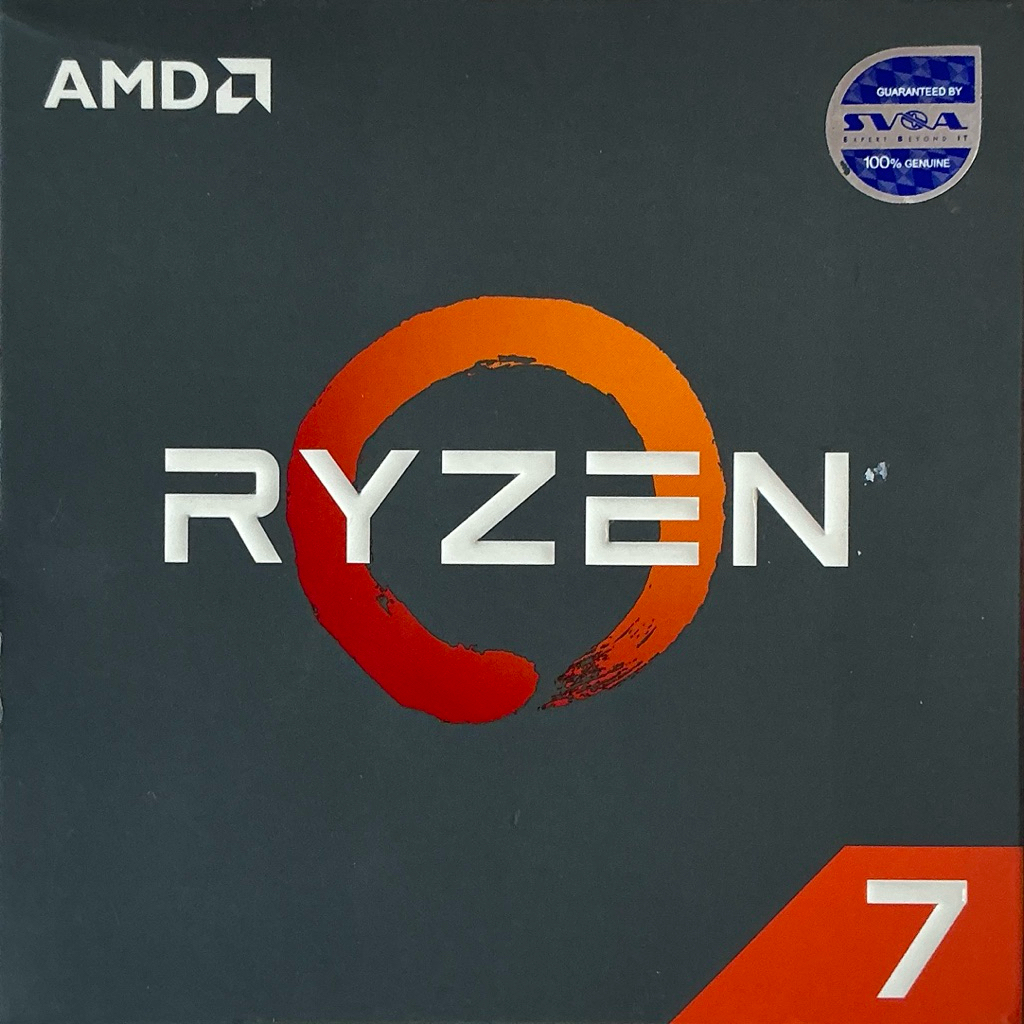 CPU 🔴 Ryzen 7 2700X (8C/16T) มือสอง มีกล่อง แถมซิ้งค์ลม AMD ตัวธรรมดาให้ ไม่มีไฟ RGB 🔴 AM4