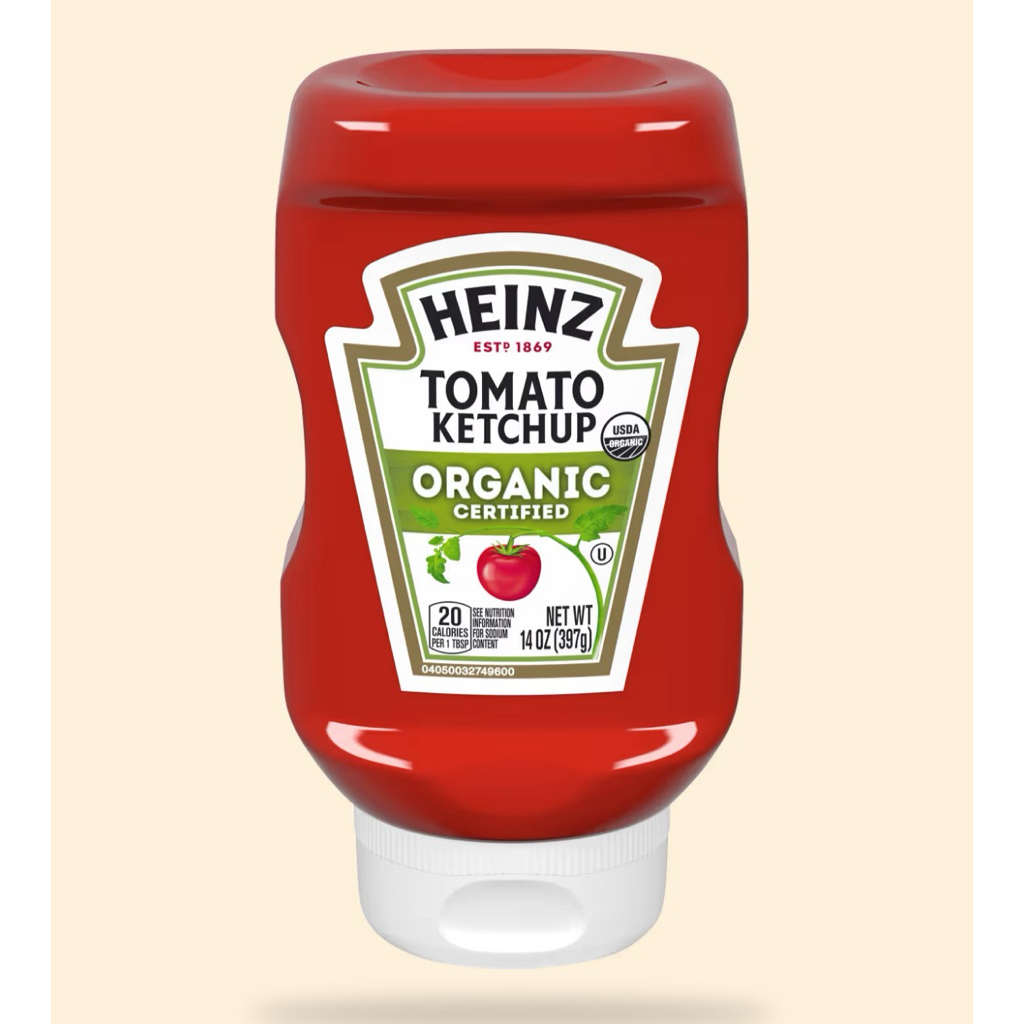 ส่งด่วน Heinz Organic Tomato Ketchup 14oz./Tomato Ketchup รูปที่ 2