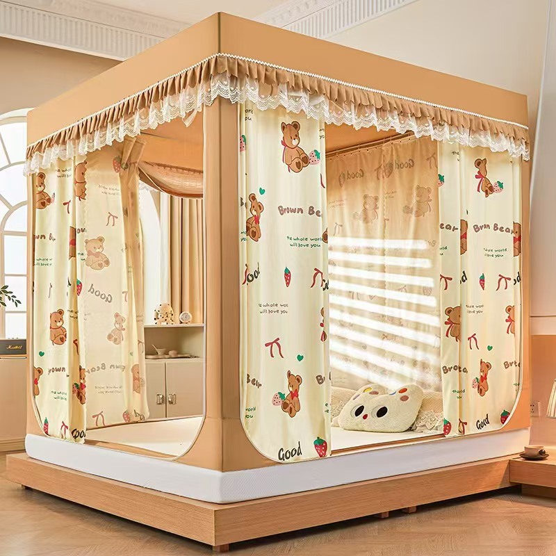 พร้อมส่ง มุ้งครอบผู้ใหญ่ มุ้งกันยุง พร้อมม่านเตียงรอบมุ้ง มุ้ง มีซิป 3ประตู มุ้งกันยุงพับได้ มุ้งครอบ