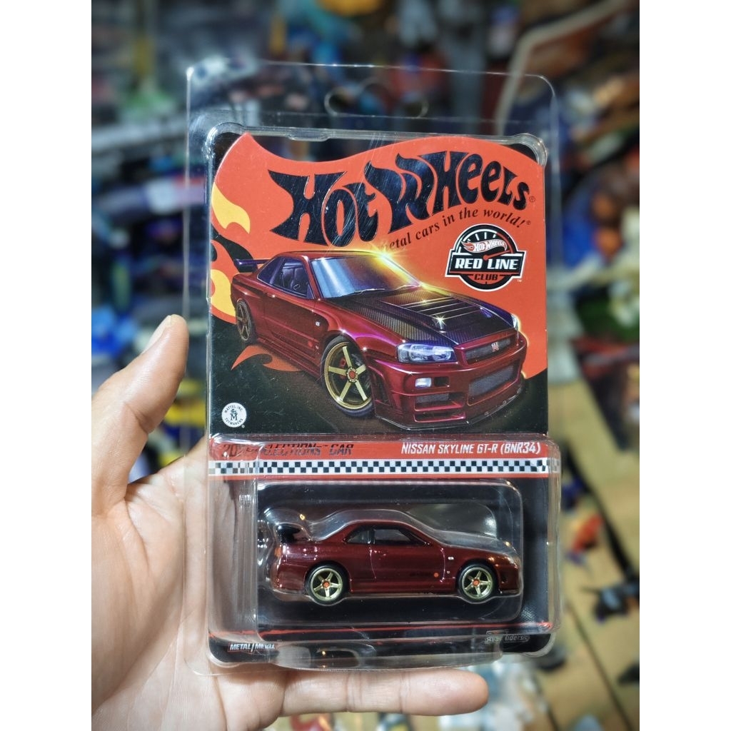 Hot Wheels Red Line Club (RLC) Nissan Skyline GT-R (BNR34)