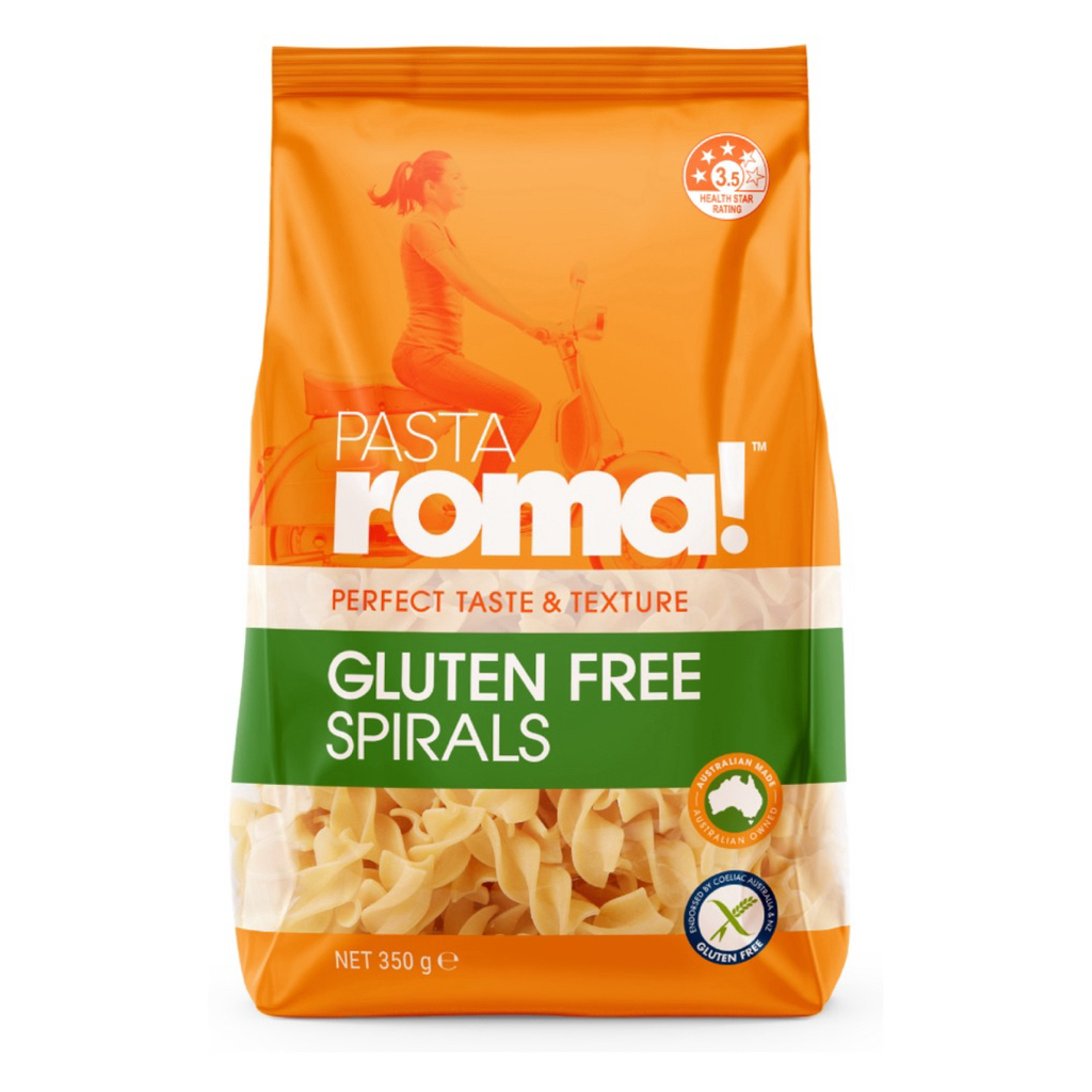 [ส่งด่วน] Pasta Roma Gluten Free Spirals/Penne/Macaroni/Rigatoni โรมา กรูเตนฟรี