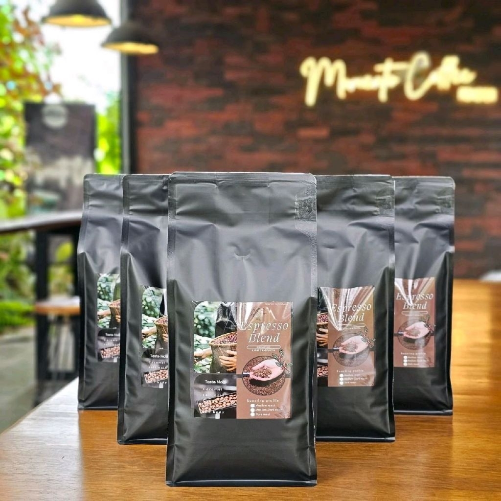(5 กิโลกรัม) Espresso Blend เอสเพรนโซ่เบลน คั่วกลาง-เข้ม 5 กิโลกรัม
