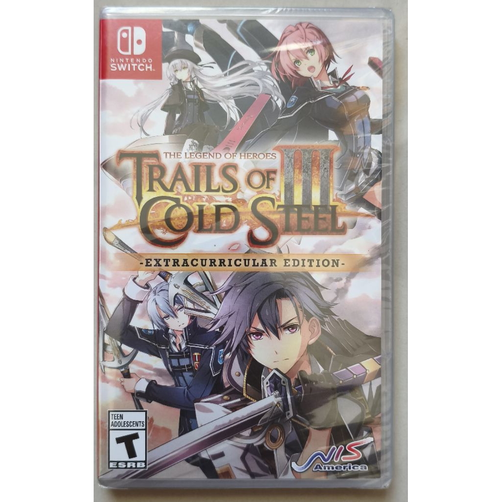 (มือหนึ่ง) Nintendo Switch (NSW) The Legend of Heroes: Trails of Cold Steel III (Extracurricular Edition) (มือหนึ่ง)