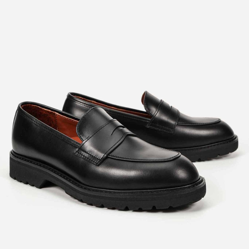 PENNY LOAFERS รองเท้าโลฟเฟอร์หนังแท้ CAPTAIN LEATHER