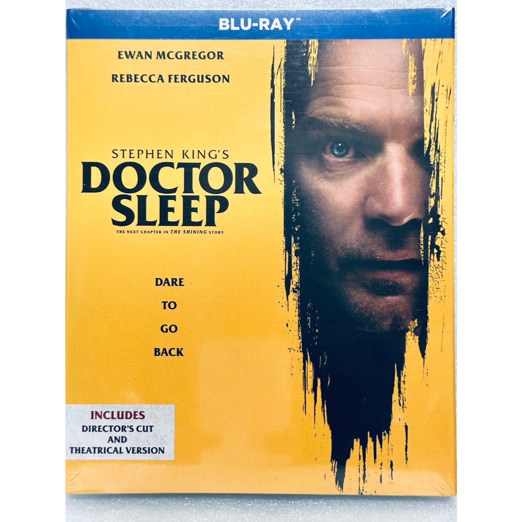 Bluray 2 Disc ปกสวม : Doctor Sleep (2019) " Ewan McGregor " Blu-ray Theatrical + Director's Cut