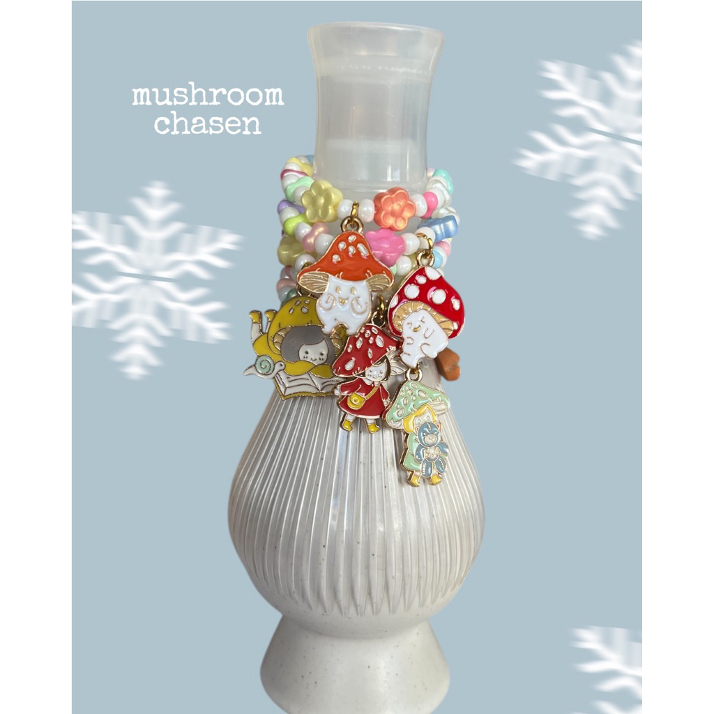 charm จี้แต่งแปรงมัทฉะ น่ารัก