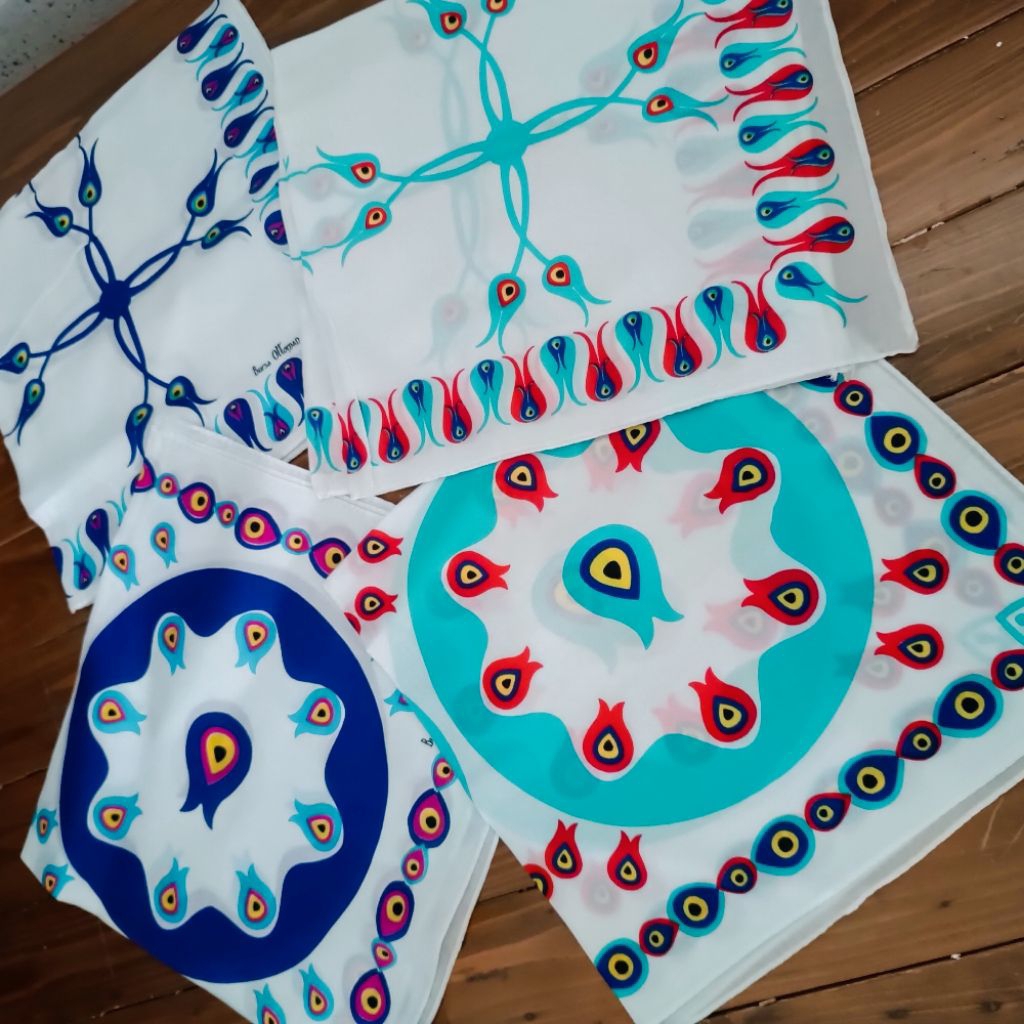 ผ้าโพกหัว ผ้าพันคอ Evil Eyes 🧿