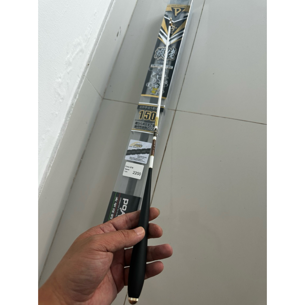 pokee shrimp fishing rod 1.5m ul