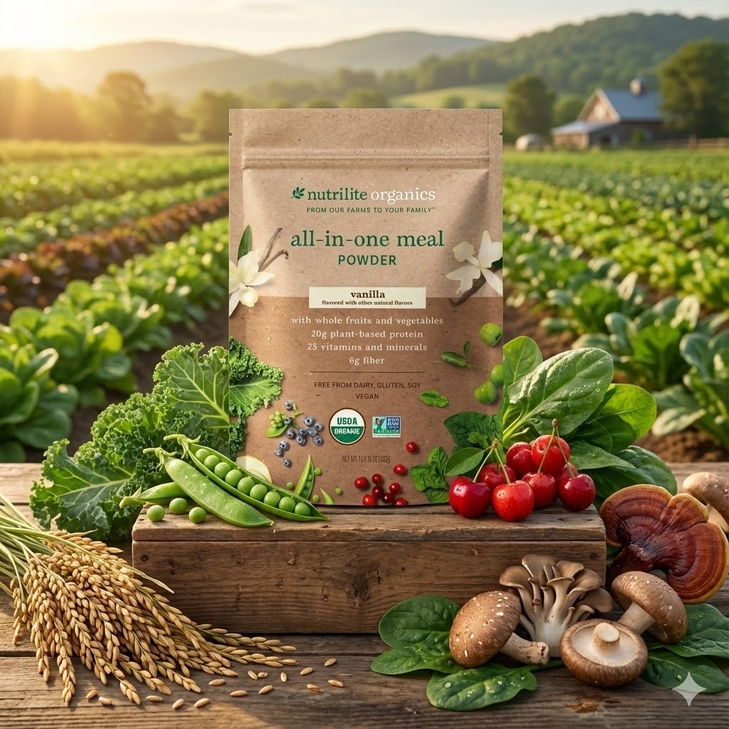 Nutrilite™ Organics All-in-One Meal Powder – Vanilla