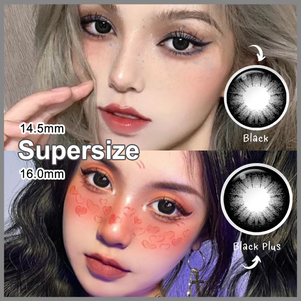[0~600°]Magister & Realcon คอนแทคเลนส์สายตาสั้น 14.5mm บิ๊กอาย สายตาสั้น contact lens 6 เดือน doll e