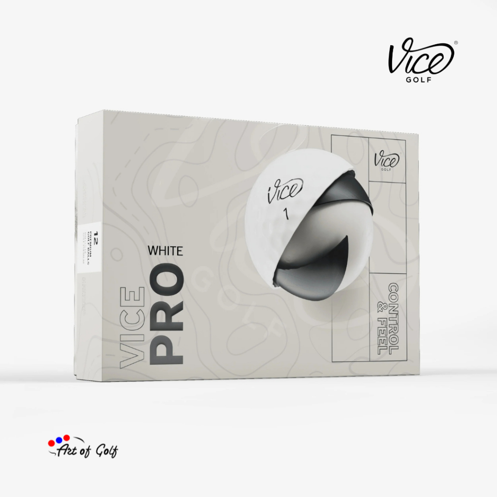 ลูกกอล์ฟ Vice Golf - รุ่น Pro (White)