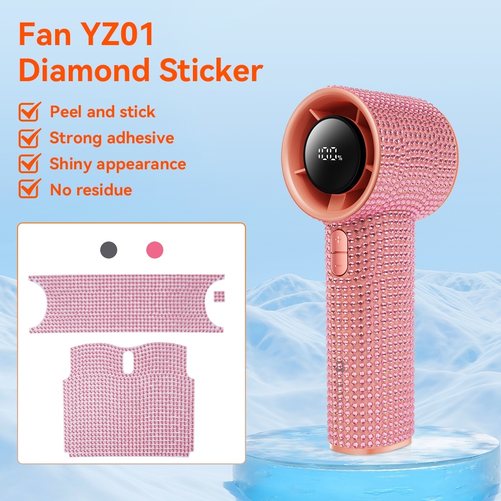 JAMAY สติ๊กเกอร์เพชรสําหรับ F8 พัดลมความเร็วสูง YZ01