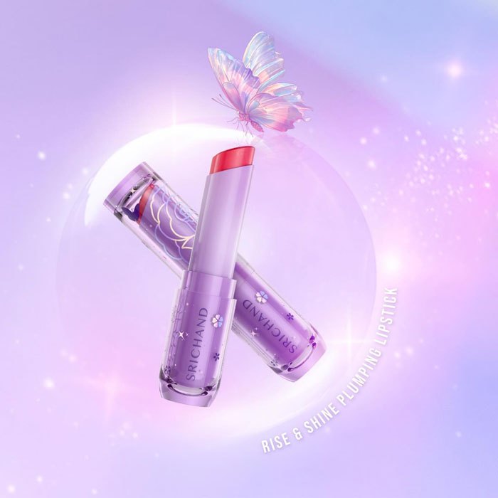 Srichand Rise Shine Plumping Lipstick ศรีจันทร์ ไรซ์ แอนด์ ไชน์ พลัมปิ้ง ลิปสติก 3g.