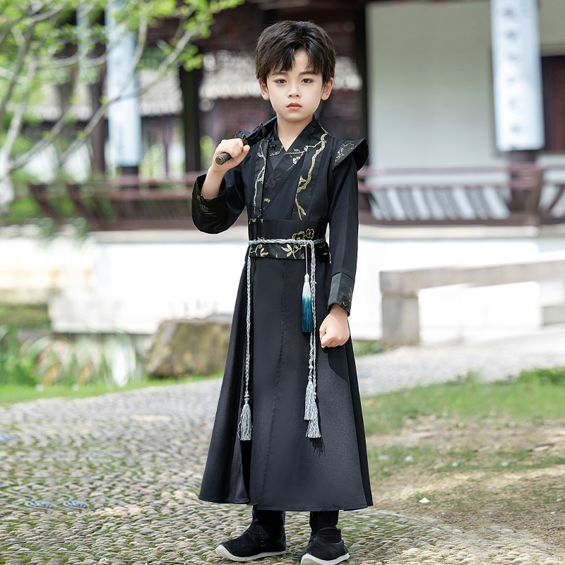 L&L ชุดเด็กชาย (แถมฟรีพัด) LINGFENG ชุดจีน รูปที่ 6