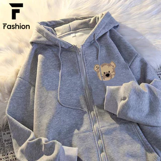 เสื้อสเวตเตอร์แฟชั่น ฮู้ดคู่ซิป Unisex เกรดพรีเมียม ดีไซน์เกาหลี เนื้อนุ่ม ยืดหยุ่น ใส่สบายมาก