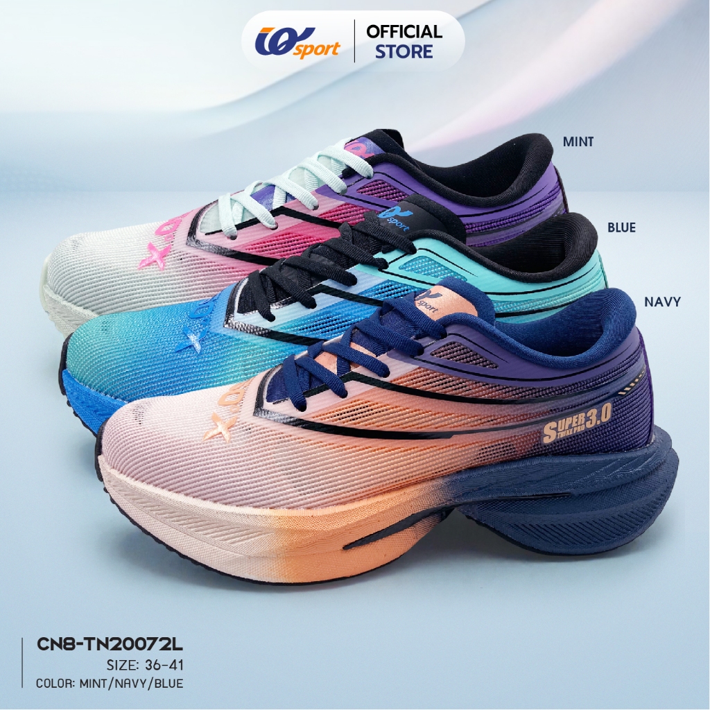 IQ SPORT รองเท้าวิ่งผู้หญิง เสริมแผ่นคาร์บอนไฟเบอร์ รุ่นCN8-TN20072L