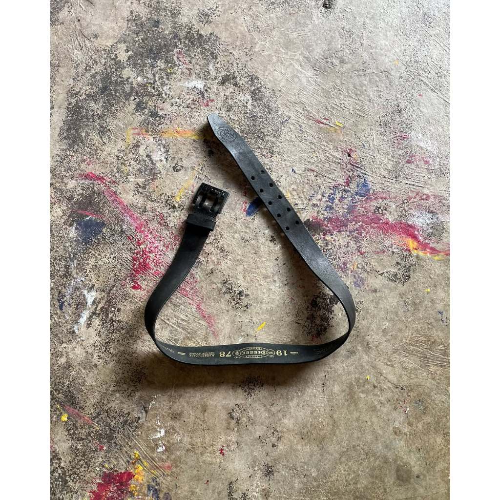 VINTAGE DIESEL LEATHER BELT