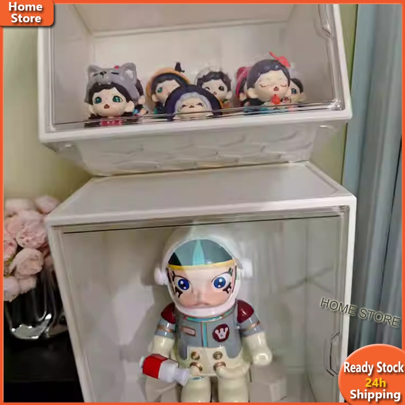 DIYตู้ใส่โมเดล กล่องเก็บโมเดล Art Toy ที่โชว์โมเดล ของสะสม กันฝุ่น ตู้โชว์ตุ๊กตา ราคา ถูกที่สุด โปรบีเคเค แกลเลอรีภาพที่ 6