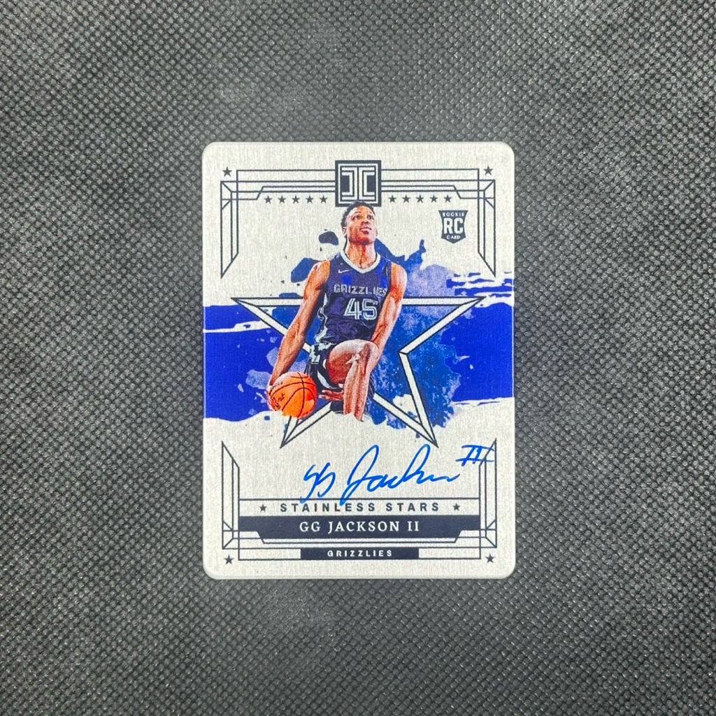 การ์ดลายเซ็นรุกกี้ (RC Auto) GG Jackson II: 2023-24 Panini Impeccable Stainless Stars /75