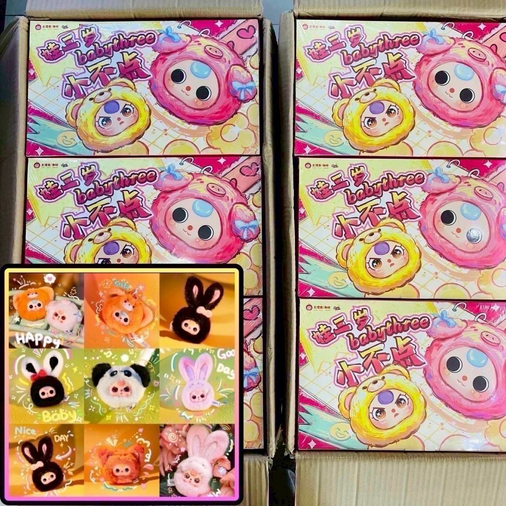 กล่องสุ่ม Baby Three mini