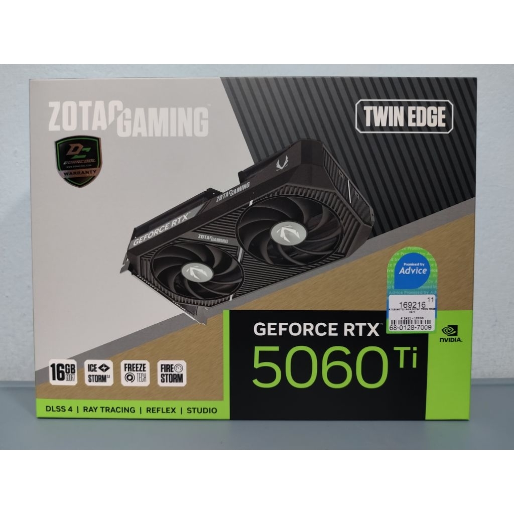 ZOTAC GAMING 5060Ti TWIN EDGE 16GB
