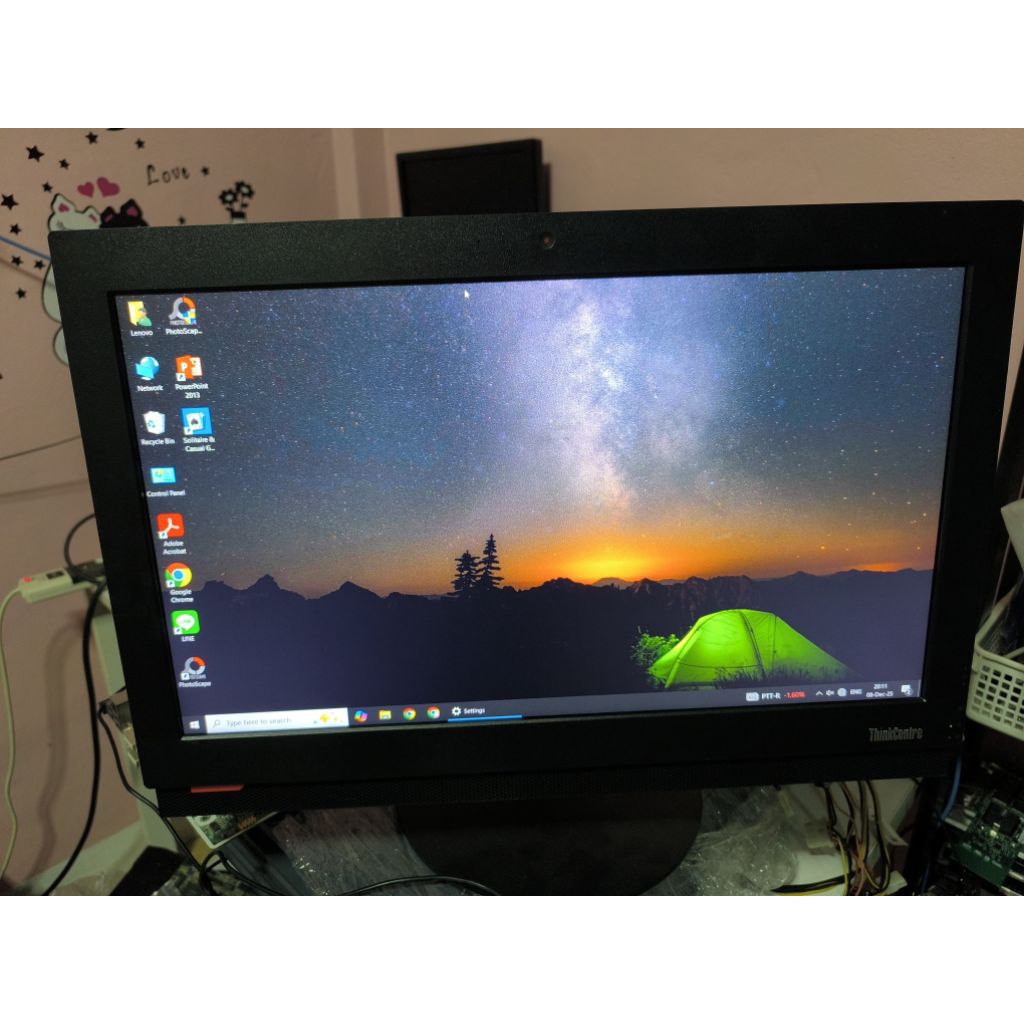 All in One i7 7700 Lenovo DDR4 8gb Hdd 1 TB มือสอง ภาพสวย