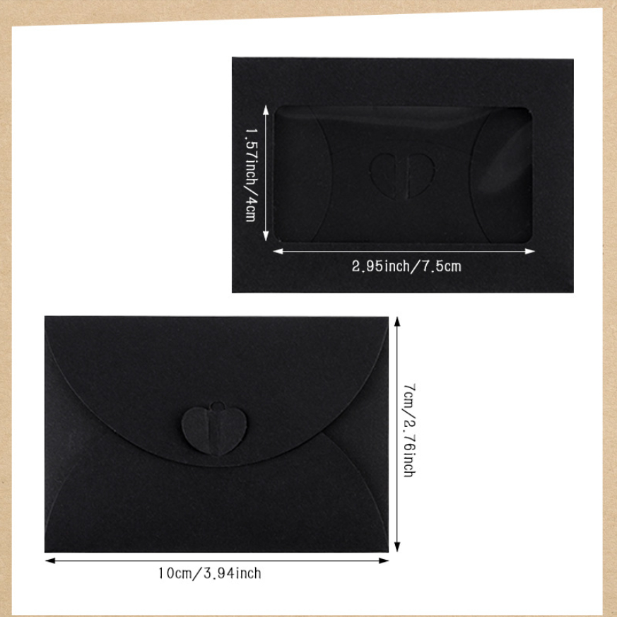 ซองใส่บัตร นามบัตร การ์ดอวยพร แพค 20 ชิ้น แบบเจาะช่อง มี 8 สี ราคา ถูกที่สุด ดีลบีเคเค แกลเลอรีภาพที่ 2
