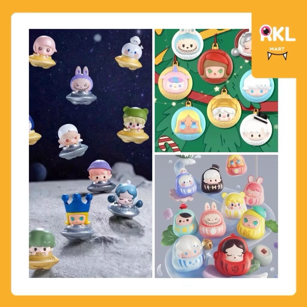 PRE-ORDER : P0P BEAN Lucky Daruma / UFO / Christmas 🍿 / ขวดโหล