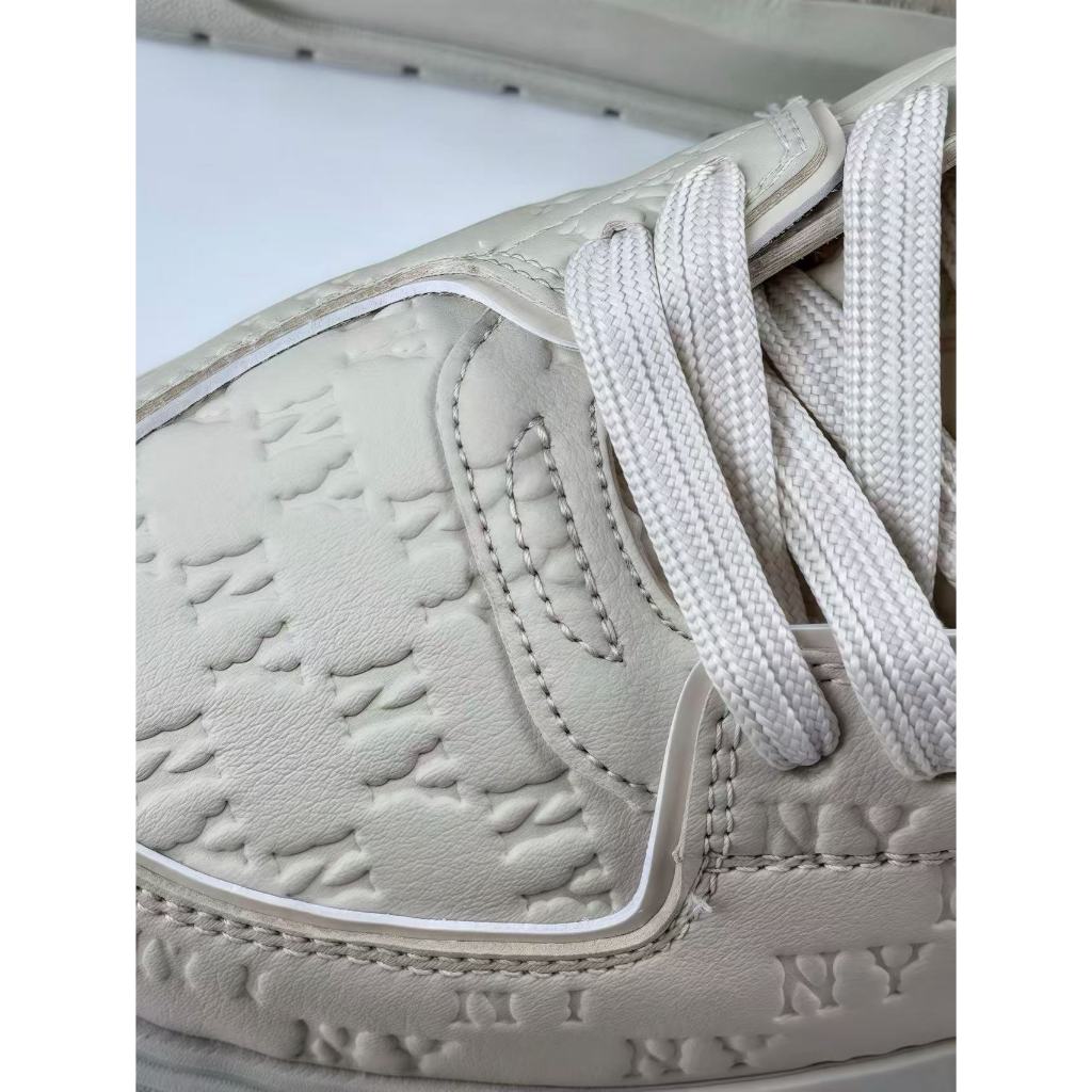 (💯ของแท้ 100%)  MLB CHUNKY LINER EMBO MONOGRAM COOFERS TOWN Sneakers - รูปที่ 3