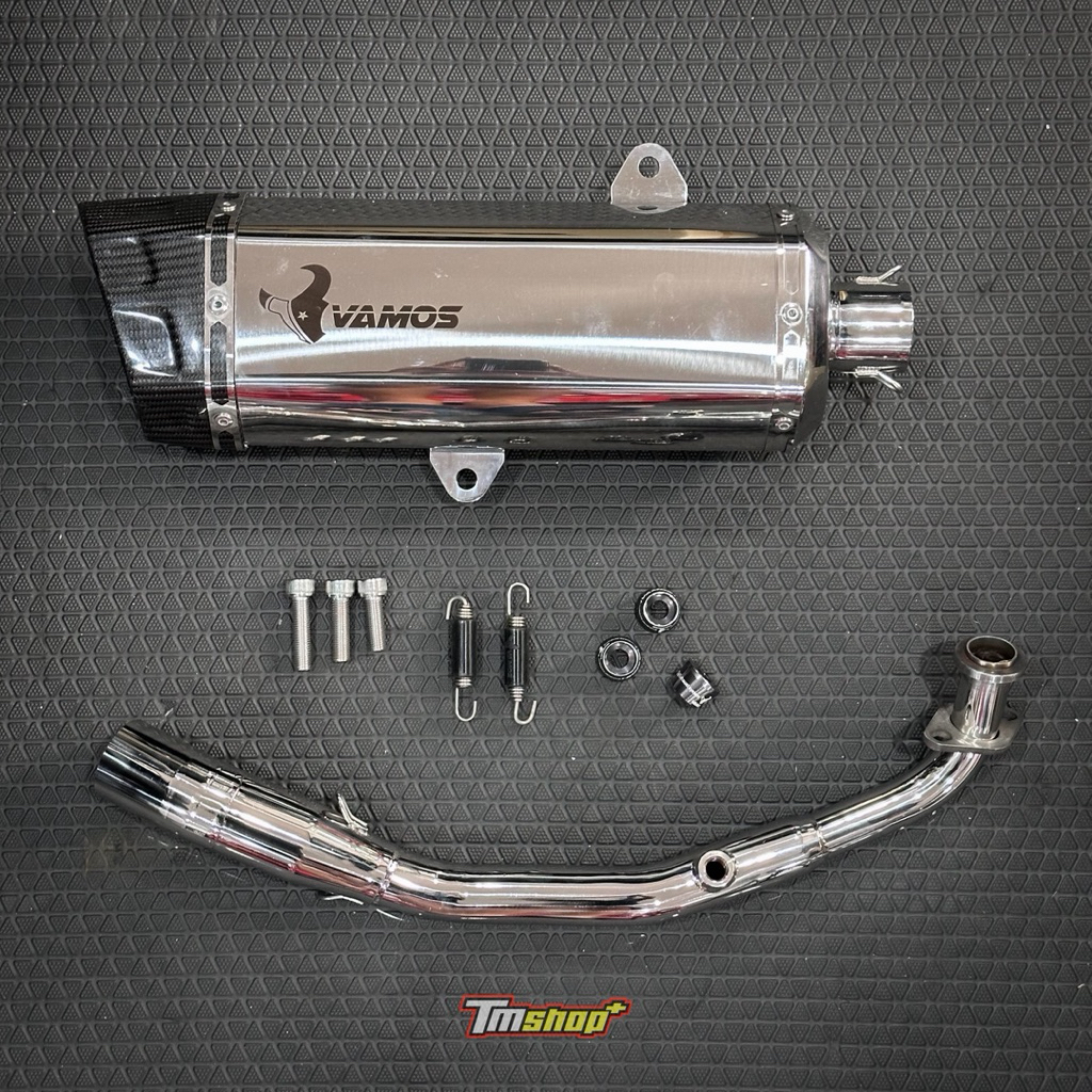 ท่อ VAMOS Yamaha Nmax Aerox Full Sytem มอก.แท้  ท่อแต่งNmax ท่อแต่งAerox