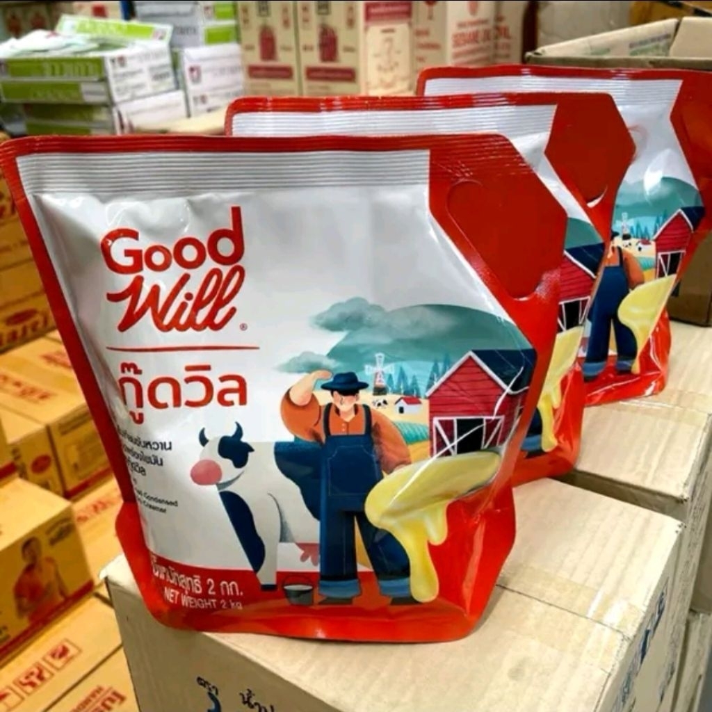 นมข้นหวานกู๊ดวิว 2 กก.