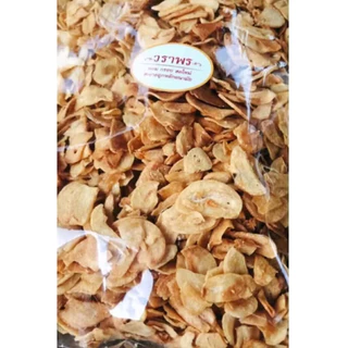 กระเทียมเจียวแผ่นกรอบ 1 กิโลกรัม (Crispy Fried Chips Garlic 1 Kilogram)