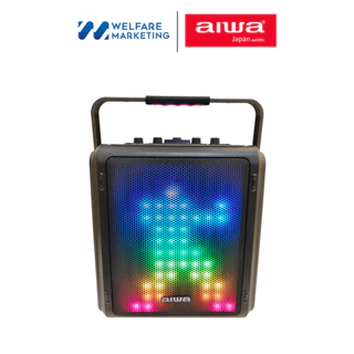 [ผ่อน 0%] AIWA AW-B880K Karaoke Bluetooth Speaker ลำโพงบลูทูธพกพาคาราโอเกะ