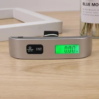 เครื่องชั่งดิจิตอลแบบพกพา เครื่องชั่งกระเป๋าเดินทาง สูงสุด50Kg เครื่องชั่งอิเล็กทรอนิกส์